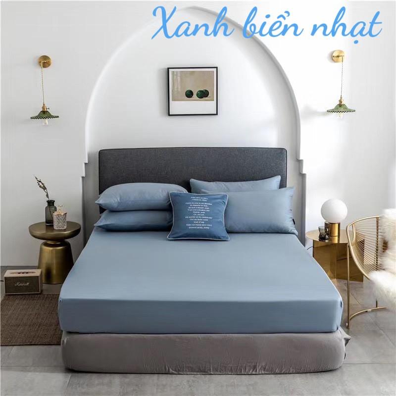 Ga Gối Lụa Tencel - Cotton 60s Với 17 Tông Màu Basic Hot Nhất 2020