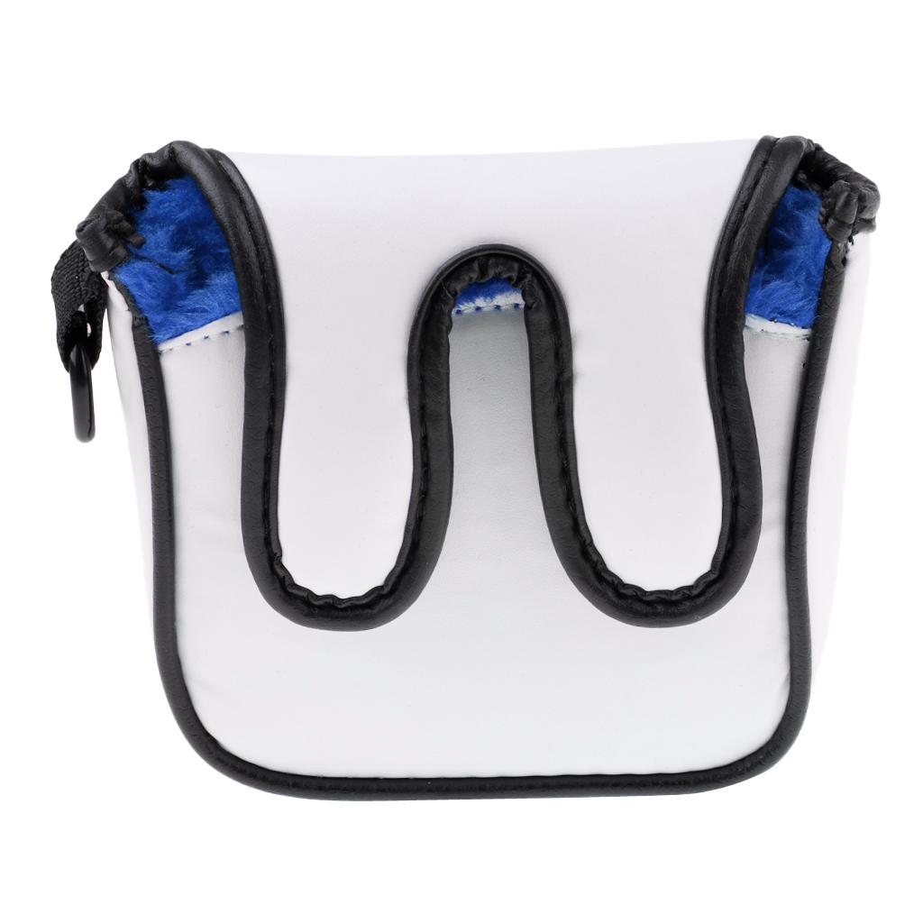 Premium Square Golf Mallet Putter Head Cover Club Protector Headcover Accessories