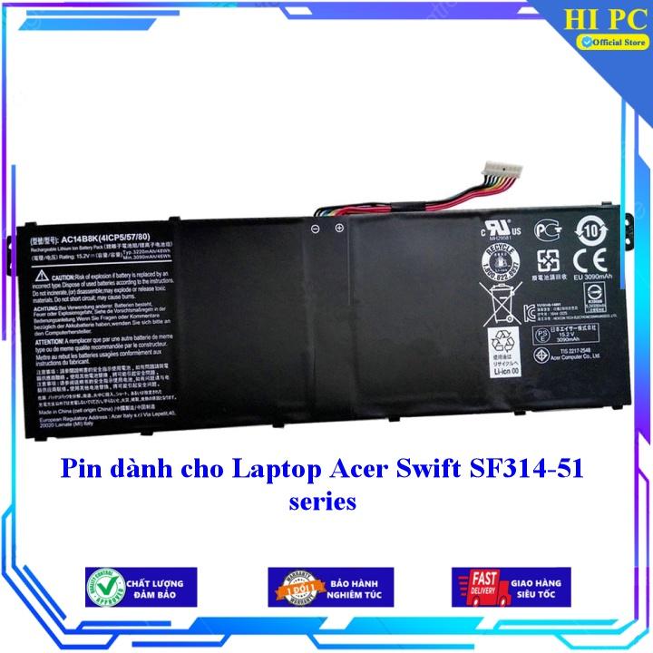 Pin dành cho Laptop Acer Swift SF314 - 51 series - Hàng Nhập Khẩu