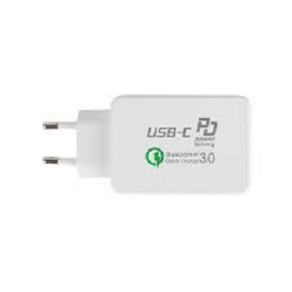 Củ sạc Smart Series QC3.0+2.4A  EU Charger - Hàng chính hãng Deiva