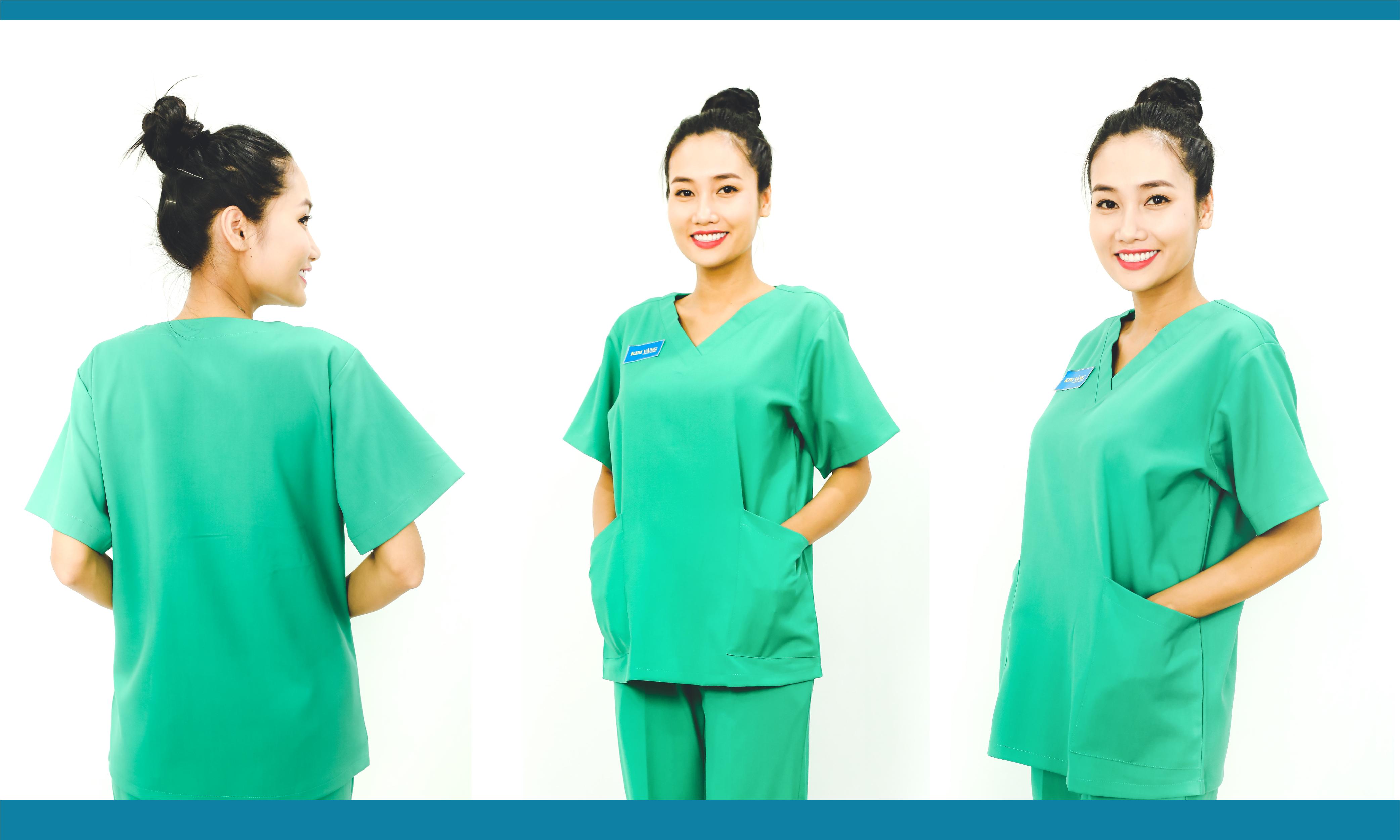 Mẫu Quần Áo Điều Dưỡng Nữ Mẫu BQADDCS01