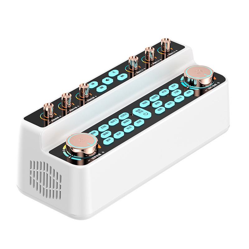 2023 Thẻ âm thanh trực tiếp mới MIC MAX Chất lượng âm thanh Bluetooth không dây ồn ào Tất cả trong một Máy Loa Bluetooth tầm xa BASS Màu sắc: Phù hợp với một người