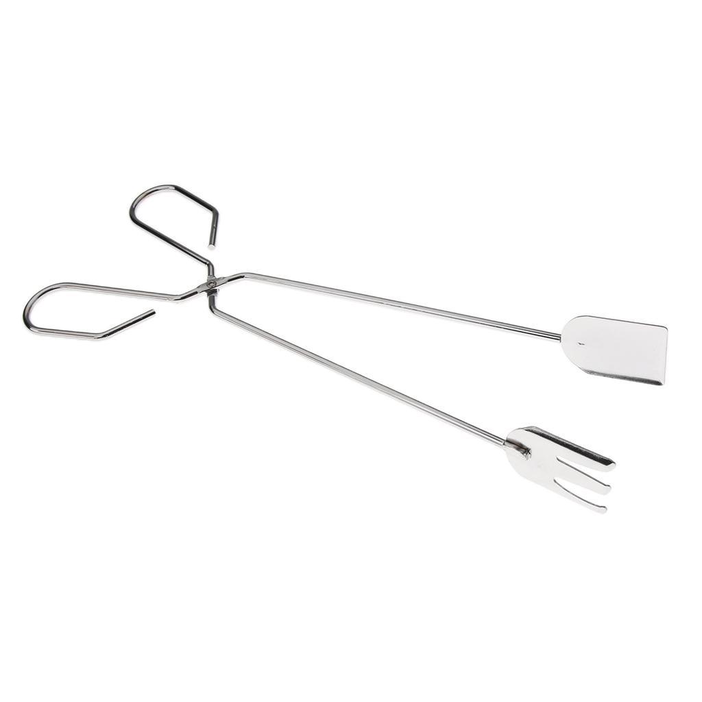 Barbecue Clip Stainless Steel BBQ Food Cooking Clamps Cookware Supplies 30 x 9.5 cm