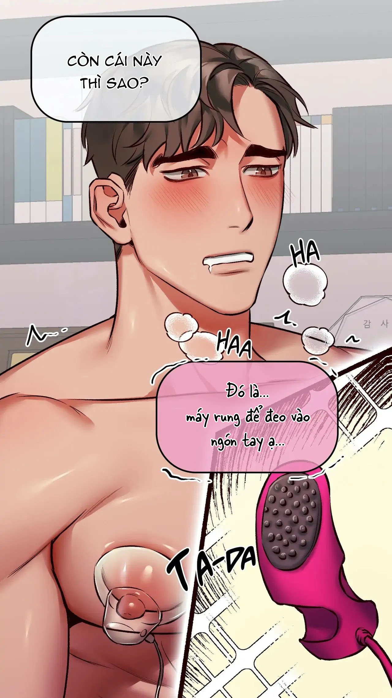 dạy dỗ đồng nghiệp ngực bự mới với sextoy chapter 5 38