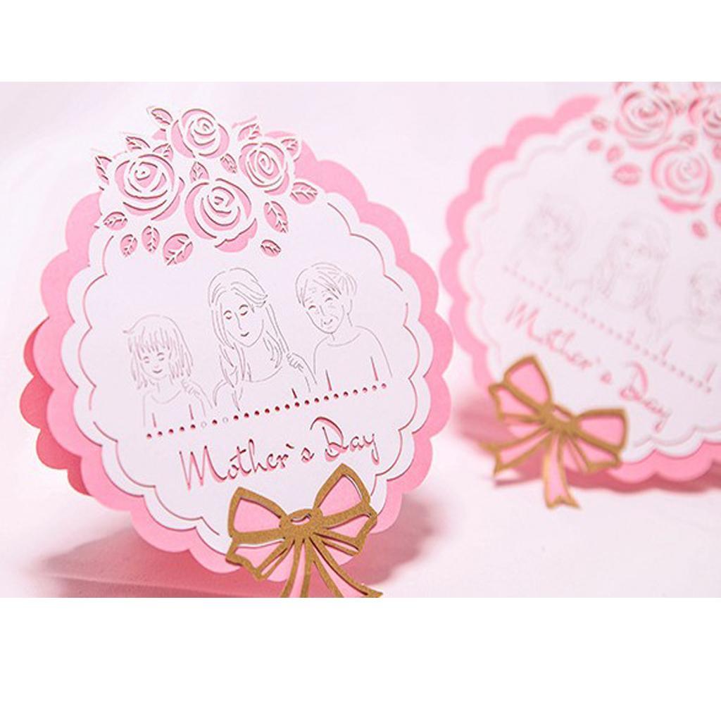Sweet Freestanding Mothers Day Gift Card Greeting Cards Invitation Card Thank