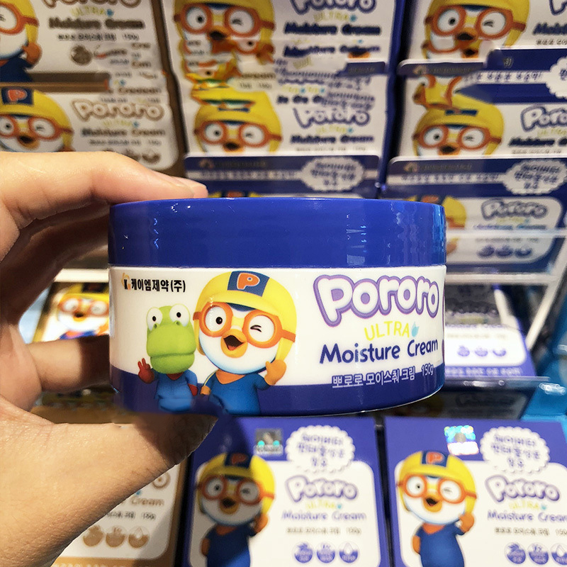 Kem nẻ Pororo Moisture Cream kem dưỡng ẩm da mặt body toàn thân an toàn cho da em bé da nhạy cảm Hàn Quốc 150g