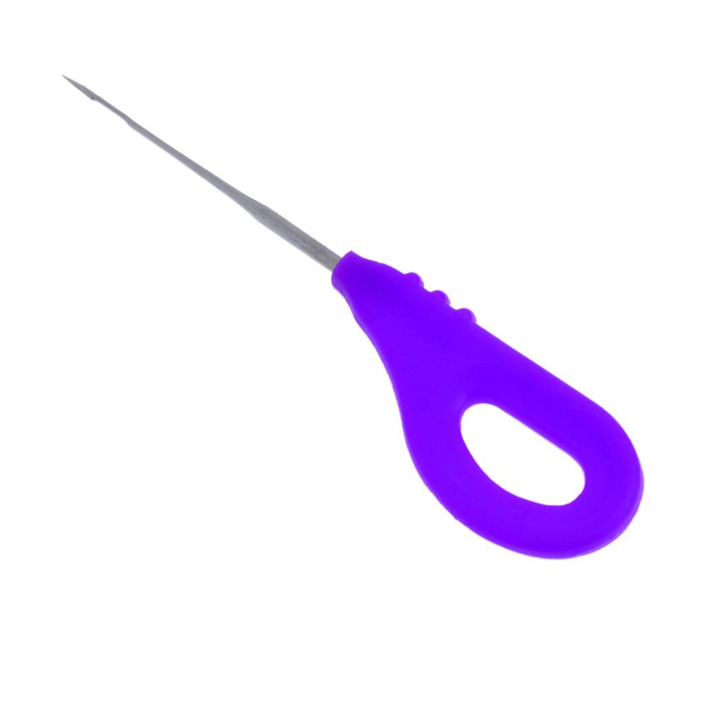 Carp Fishing Rigging Bait Needle Kit Tool Multiple Function Fish Rigging Kit Purple Orange Yellow Green