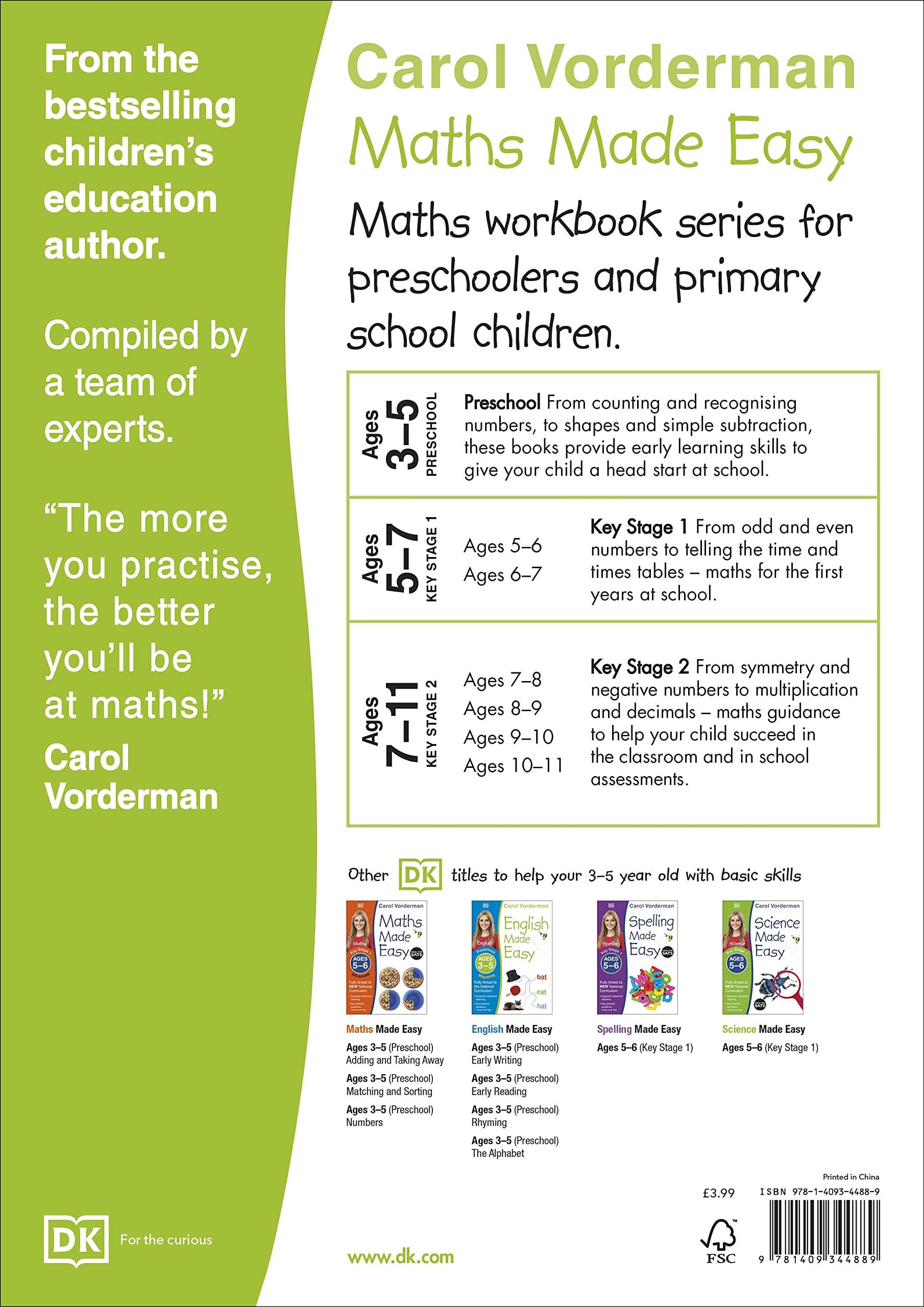 Shapes And Patterns Preschool Ages 3-5