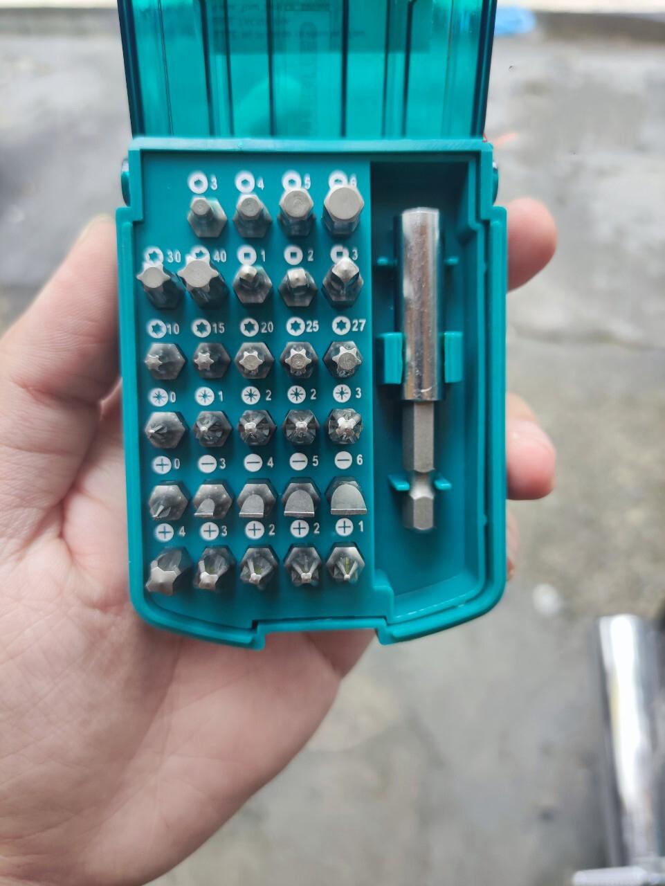 BỘ 30 MŨI BẮT VÍT 25MM TOTAL TACSD10306 - HÀNG CHÍNH HÃNG