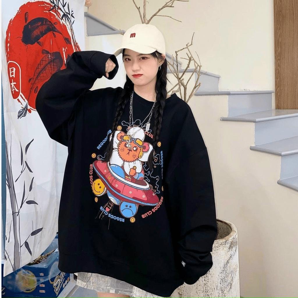 ÁO KHOÁC NỈ HODDIES THỜI TRANG HOTTREND HOẠ TIẾT SIÊU XINH