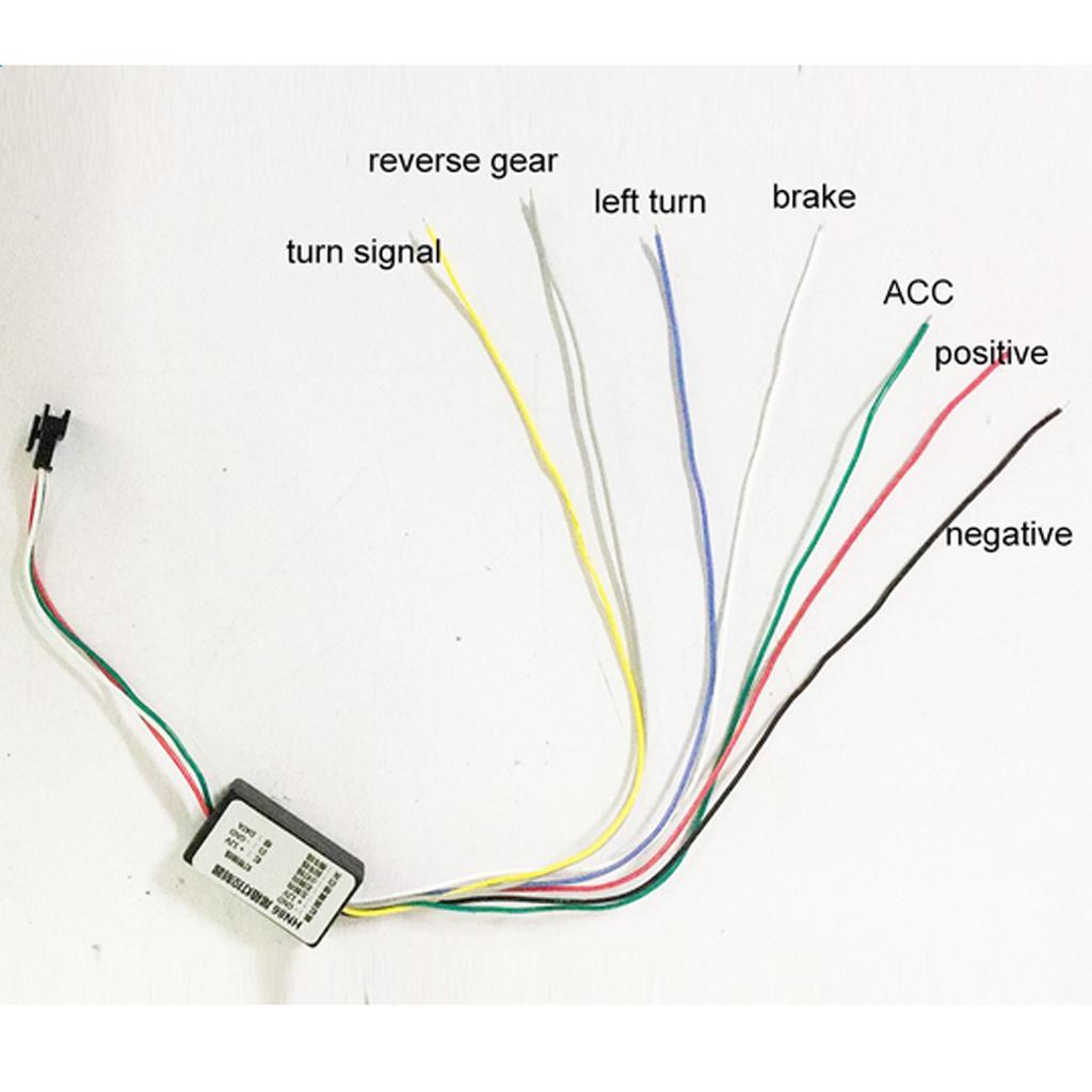 LED Tail Trunk Strip Brake Stop Light Lamp