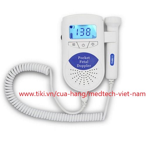 Máy Đo Tim Thai Máy Nghe Tim Thai Tại Nhà JPD-100S6 Chất Lượng Cao (Chứng Chỉ FDA - Mỹ)