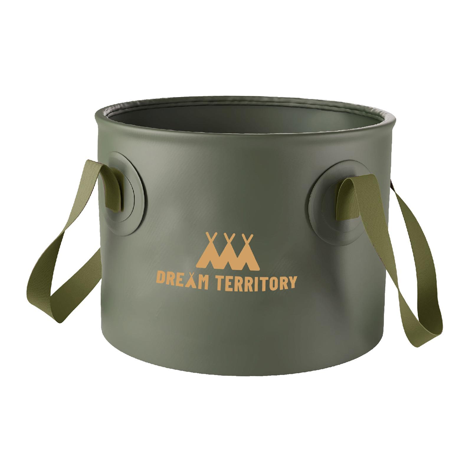 Collapsible Bucket Folding Water Storage Bucket Camping Bucket for Outdoor