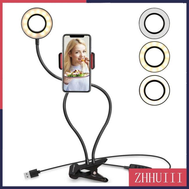 Đèn LED 24 Bóng Hỗ Trợ Chụp Ảnh Selfie Cho Điện Thoại