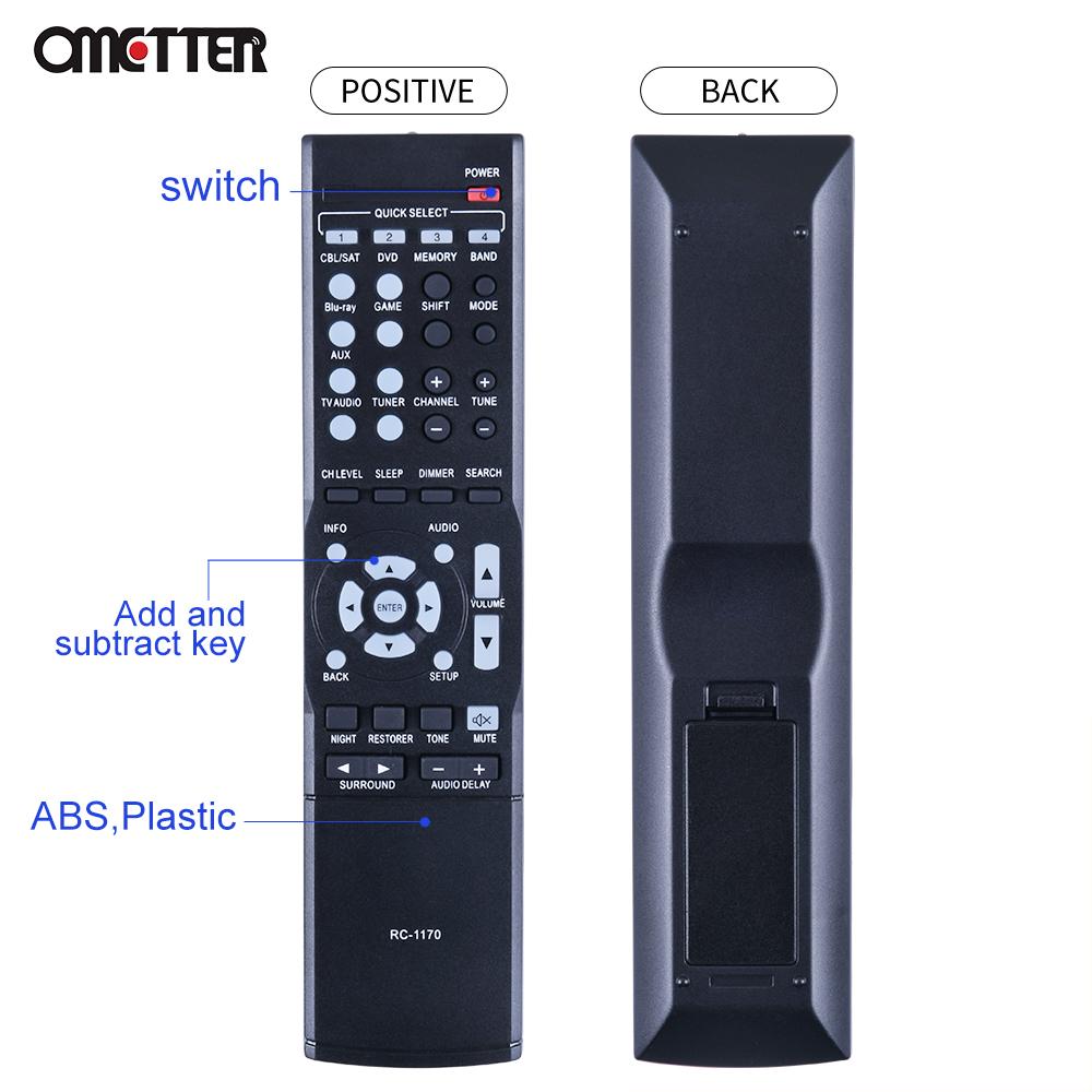 RC-1196 RC1196 RC-1170 cho Denon Parts AV Trình nhận điều khiển từ xa AVR-X510BT AVR-X520BT AVR-S500BT AVR-S510BT