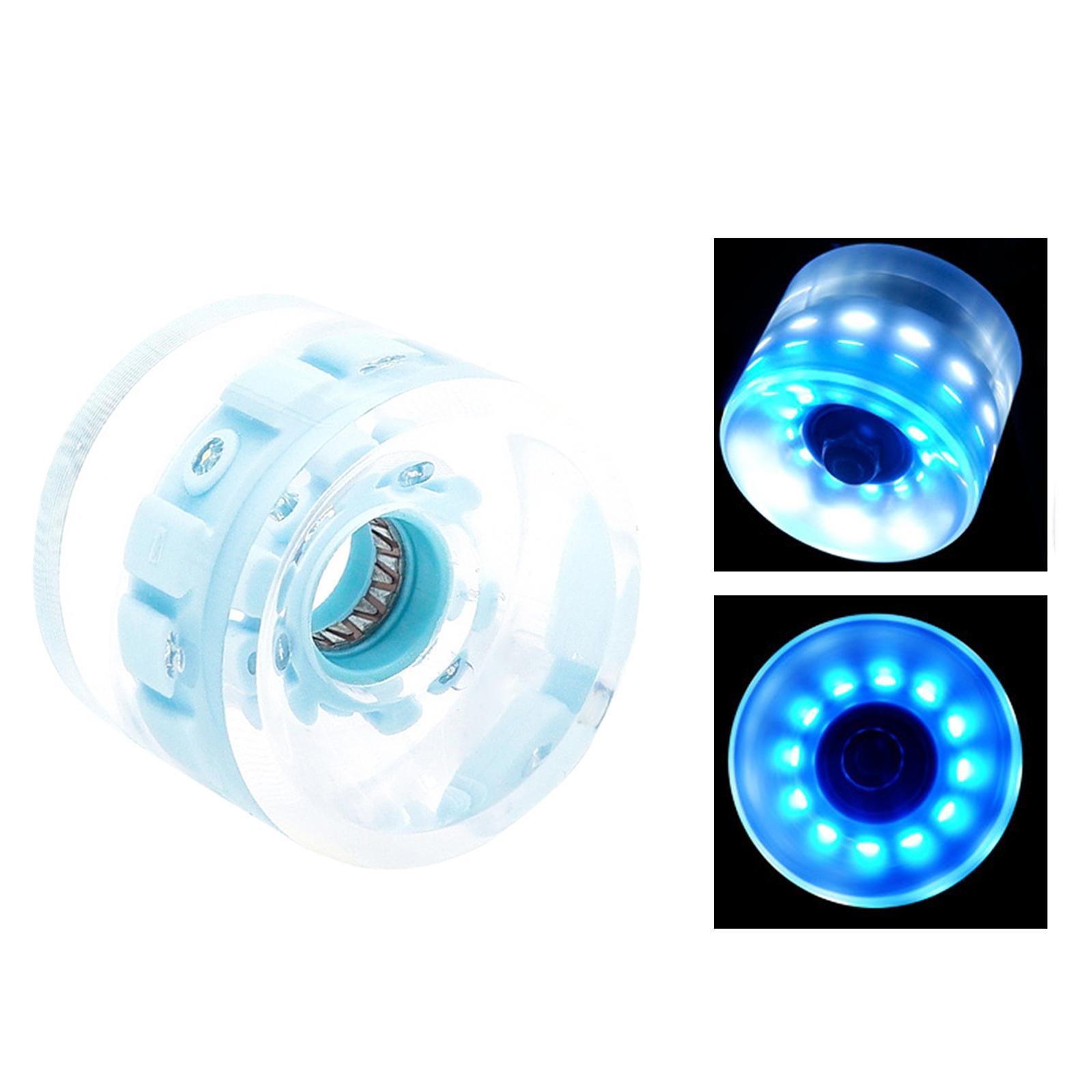 Light up Roller 78A Hardness Replacement Skateboard Wheels for Skate Board Blue