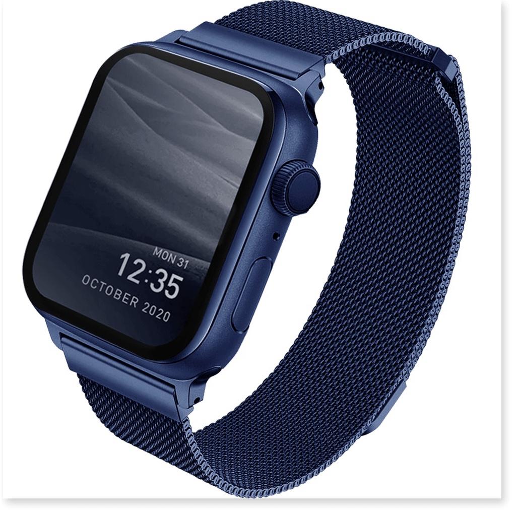 Dây đồng hồ thép không gỉ dành cho Apple Watch UNIQ DANTE Mesh Steel Strap - Hàng chính hãng