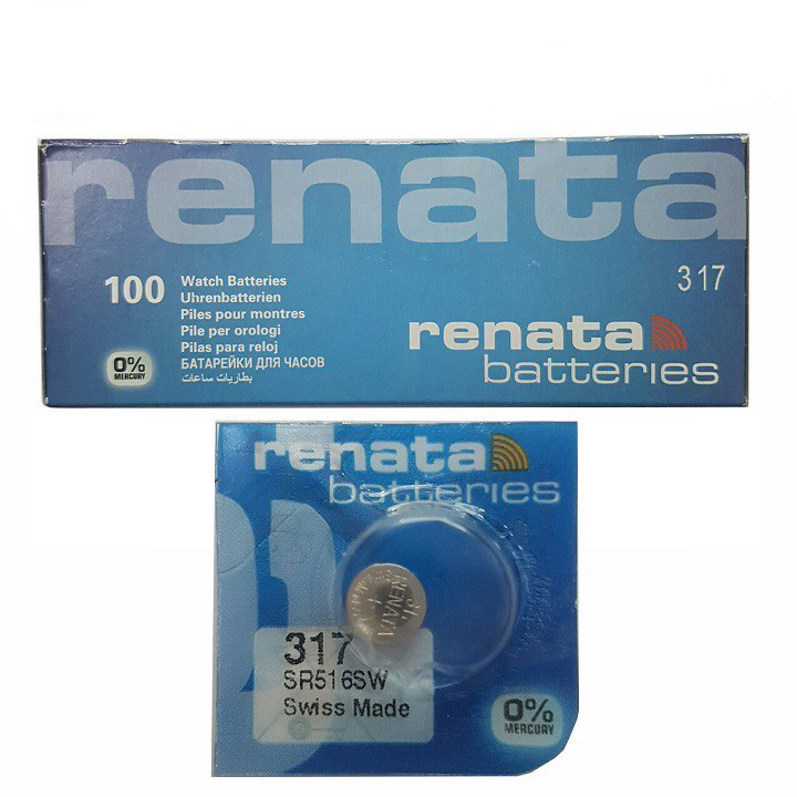 Pin Đồng Hồ Renata 317- SR516SW- Vỉ 1 Viên