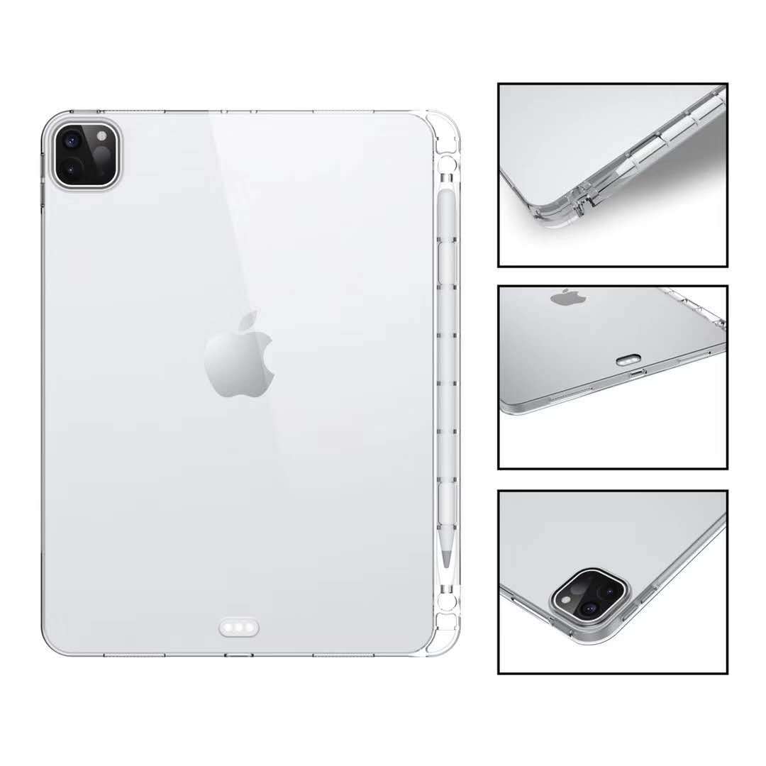 Case Ốp Lưng Chống Sốc Trong Dành Cho Ipad Pro 12.9 Inch 2020 Có Khe cho Apple Pencil