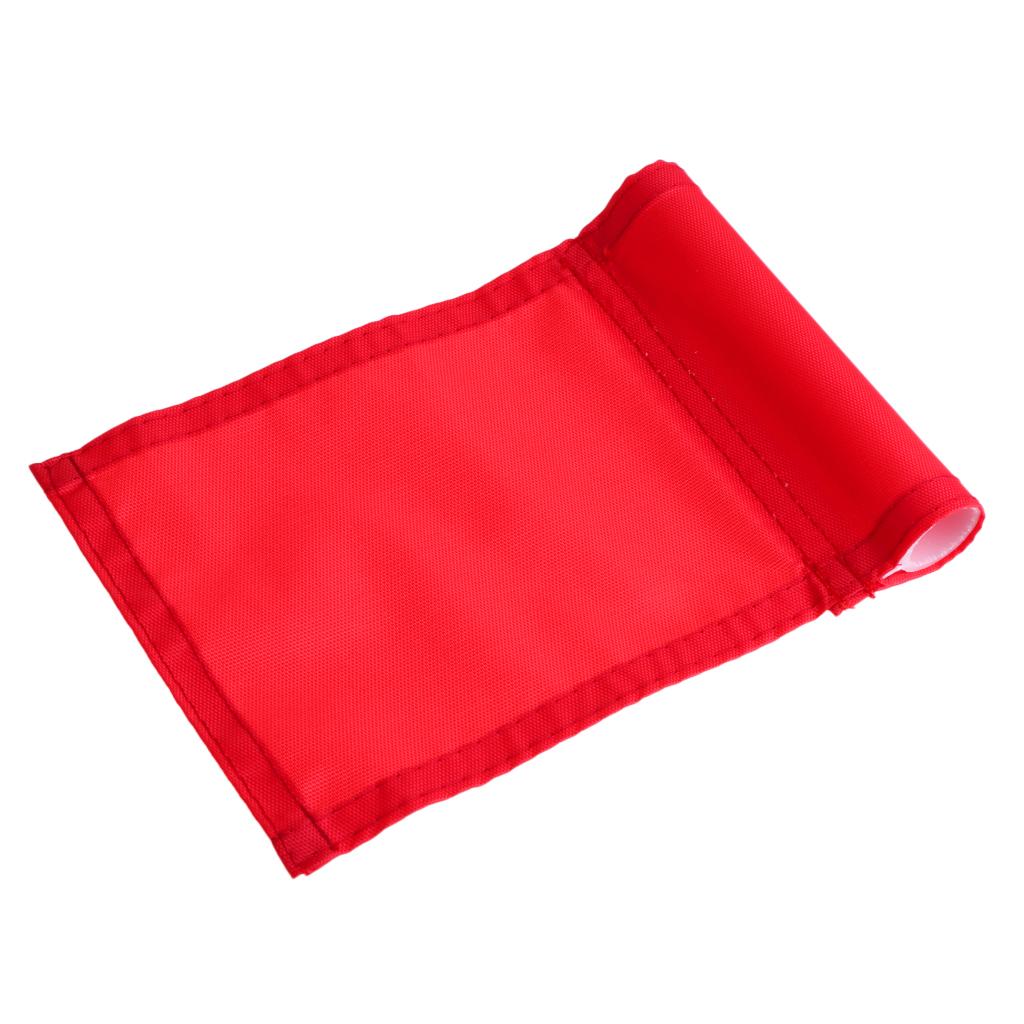 2Pcs Putting Green Golf Solid Flag Golf Backyard Practicing Target Aids