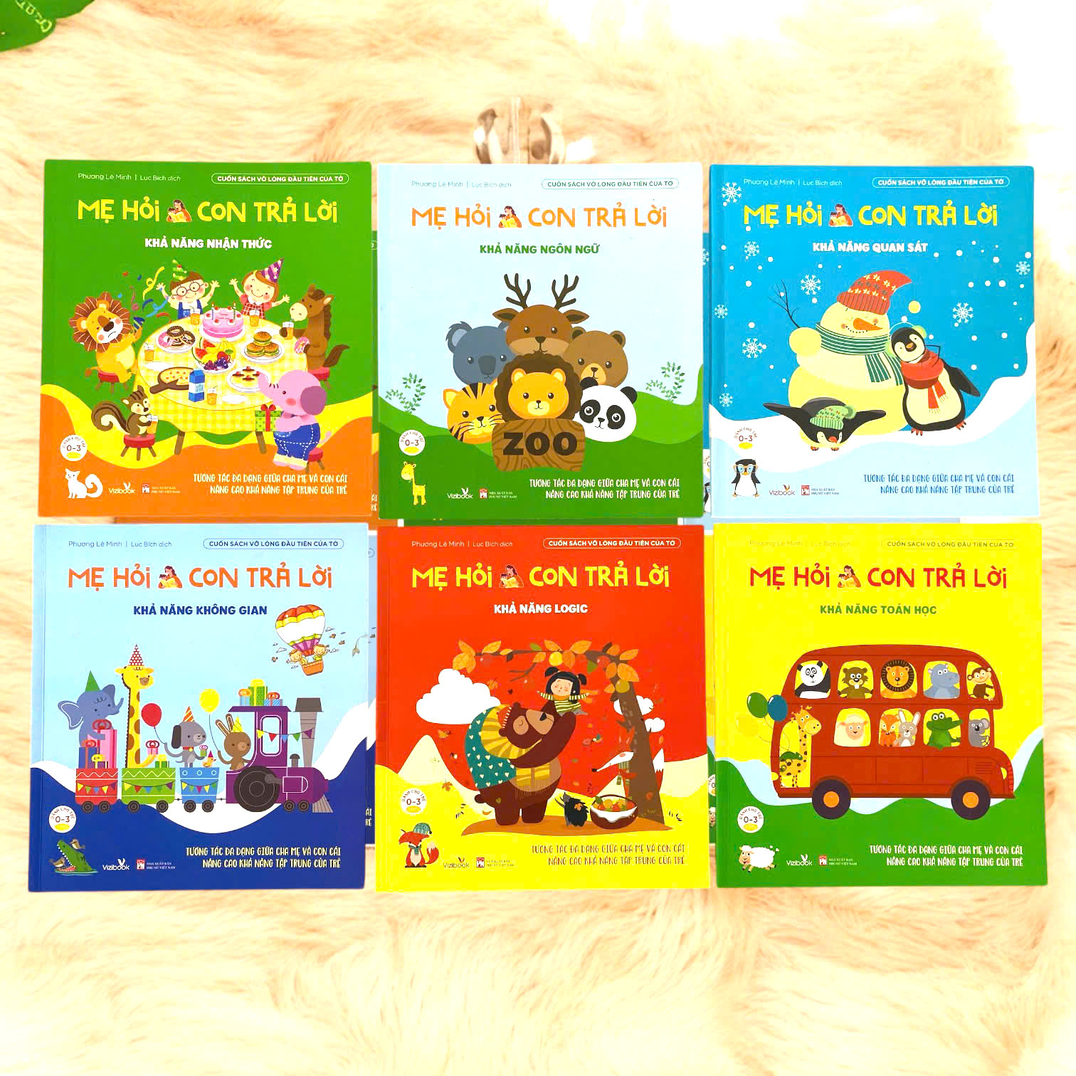 Sách cho bé - Mẹ Hỏi Con Trả Lời - Sách tương tác - Lẻ tự chọn - ảnh 12