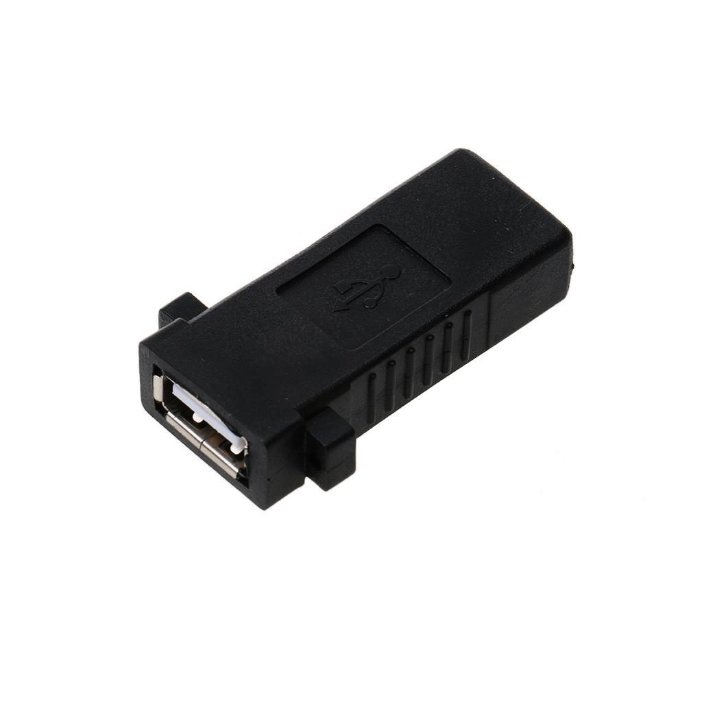 Gold Plated Wall Faceplate with USB 2.0 2RCA Female Ports