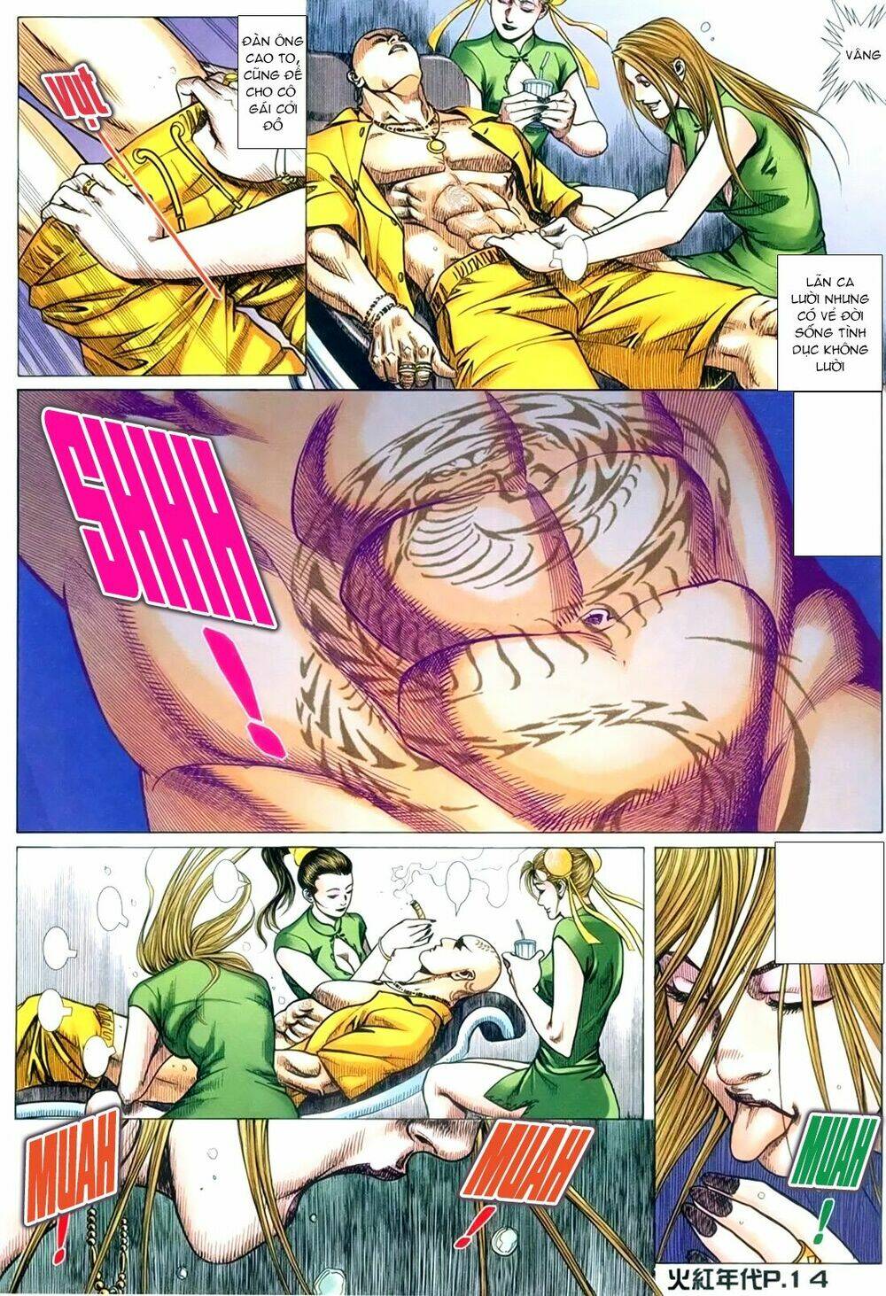 hỏa hồng niên đại hắc cốt đường chapter 150 11