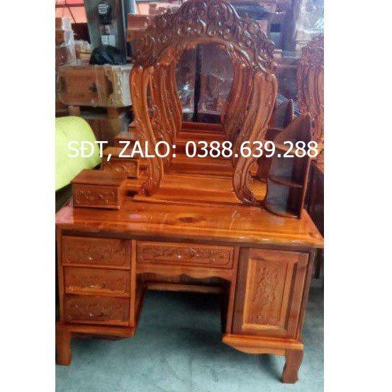 Bàn Phấn gỗ Tràm Vàng 1m1 giá 2tr900 0388.639.288