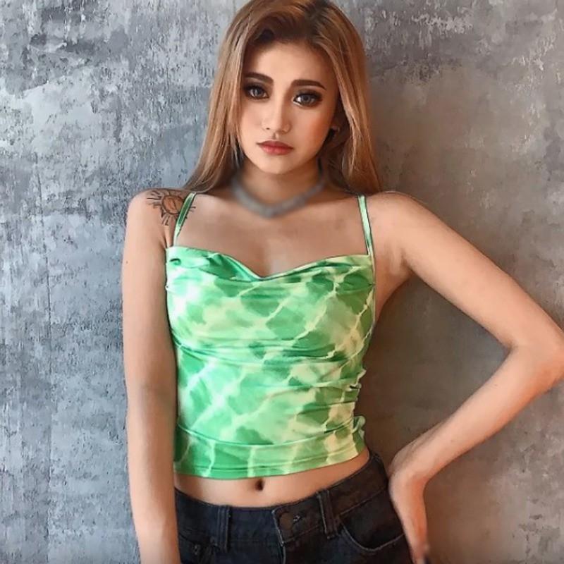 Áo Tank Top Sát Nách Thiết Kế Hở Lưng Quyến Rũ