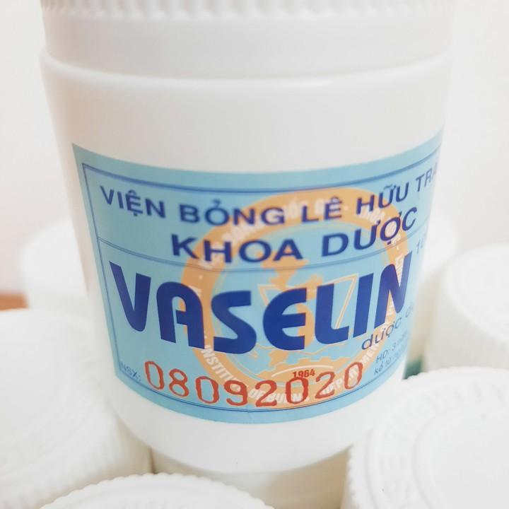 Kem Dưỡng Ẩm Vaselin Viện Bỏng Quốc Gia Hộp 100g, Sáp Chống Nẻ Làm Mềm Da An Toàn Cho Trẻ Nhỏ