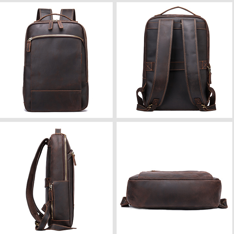 Balo nam DA BÒ THẬT, balo laptop phong cách mới – BEE GEE BLND9048