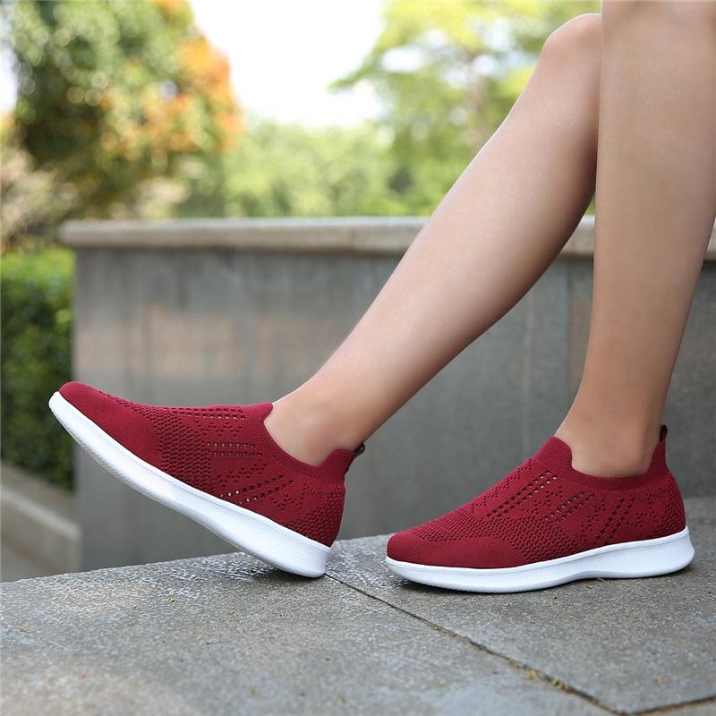 2020 Fashion women outdoor breathable running sneakers casual sport shoes