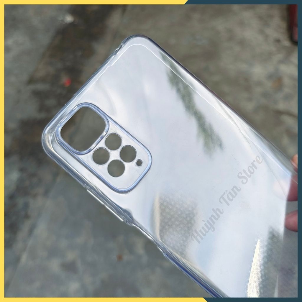 Ốp lưng trong suốt silicon GOR dành cho redmi note 11 4G pro bảo vệ camera dẻo siêu mỏng - Hàng nhập khẩu