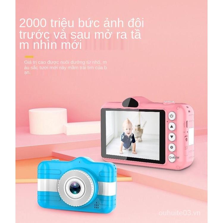 Đồ chơi máy ảnh kỹ thuật số HD hai màn hình 3.5 inch di động cho bé