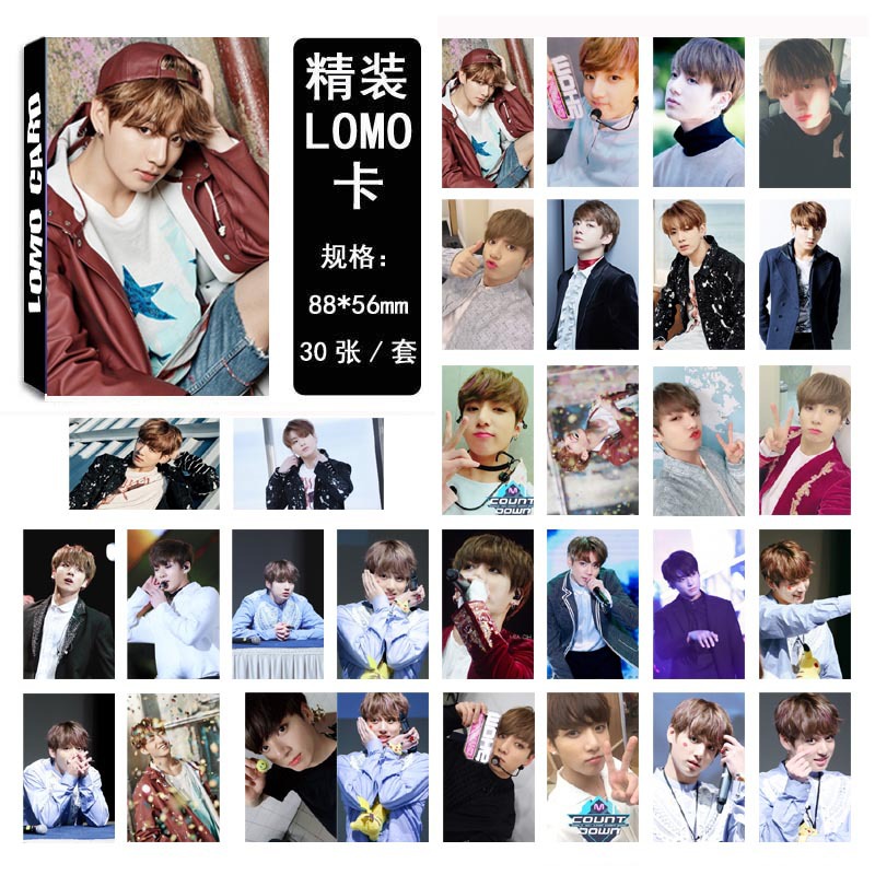 Lomo card JUNGKOOK BTS