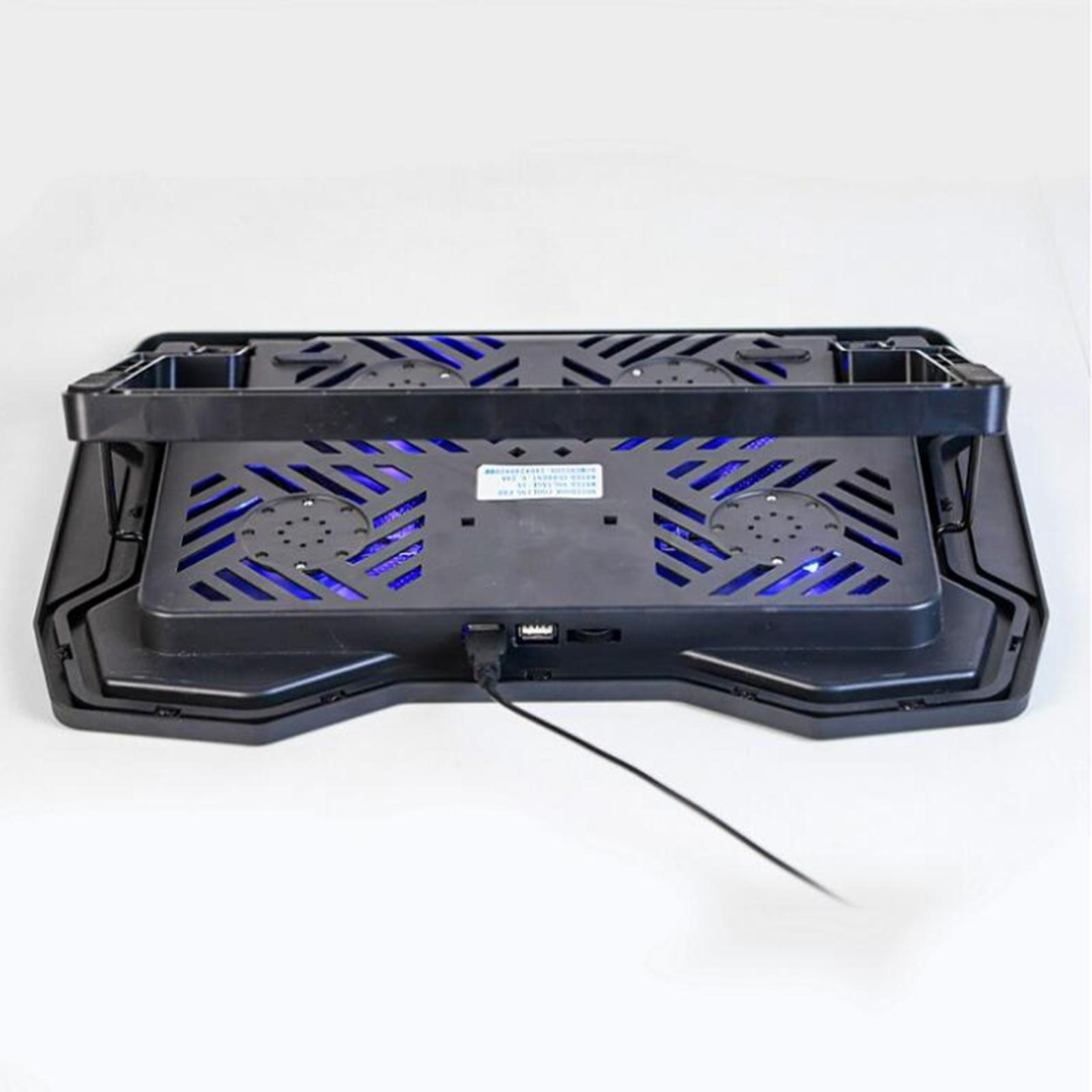 Quiet Laptop Cooling Pad for 14-17'' Laptop Notebook Portable Cooling Stand