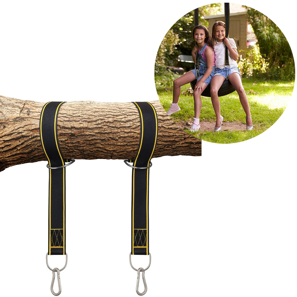 2 Pin 5X150CM Võng Cây Dây Nylon Võng Cây Dây Treo Với Móc Treo