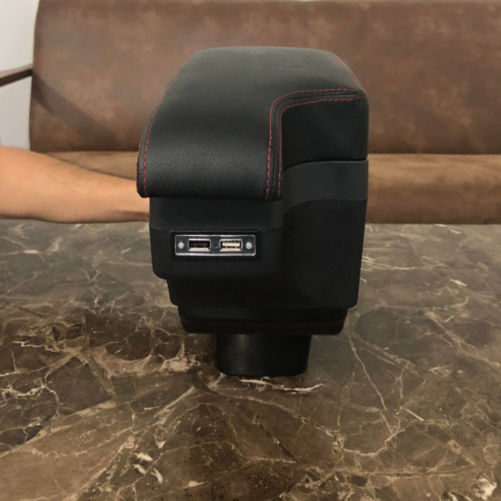 Hộp tỳ tay ô tô, xe hơi cao cấp tích hợp 6 cổng USB dùng cho xe Suzuki Vitara