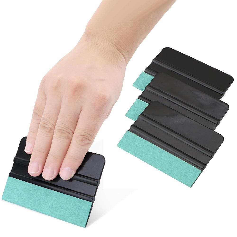 Set 3 dụng cụ dán đề can vinyl sợi carbon không trầy xước cho xe hơi