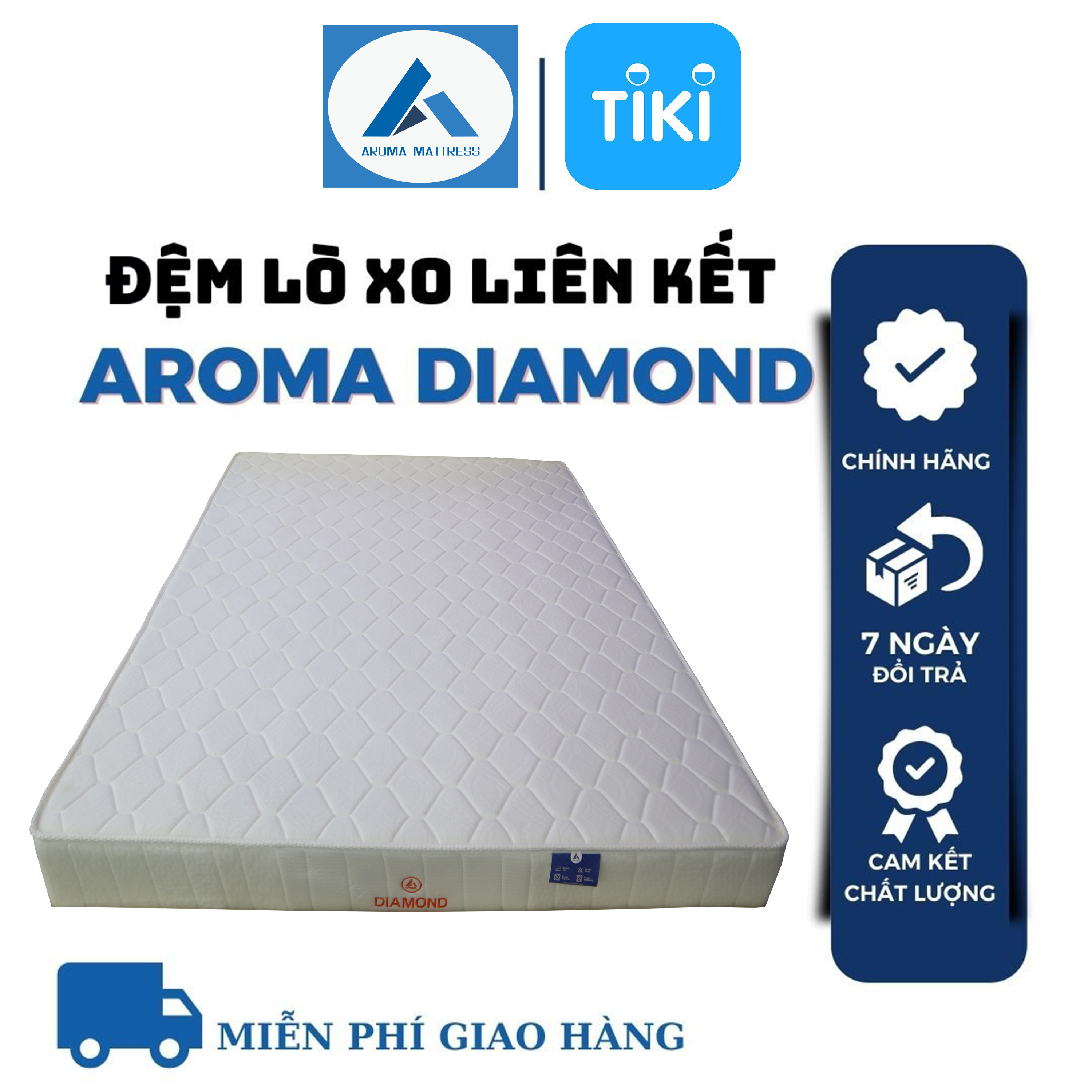 Đệm Lò Xo Aroma Diamond