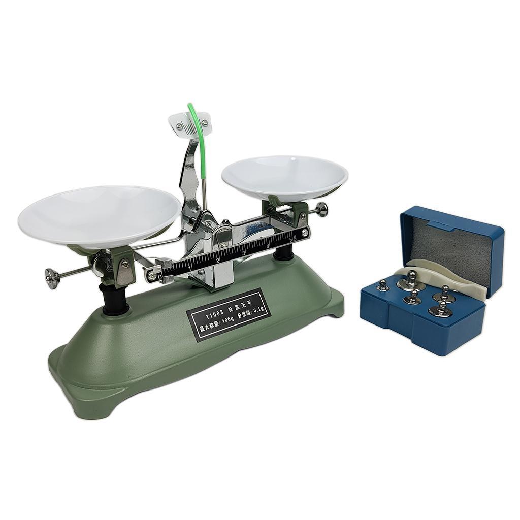 1pc  Table  Scale School Teaching Tool Supplies 1/10g w/ Tray