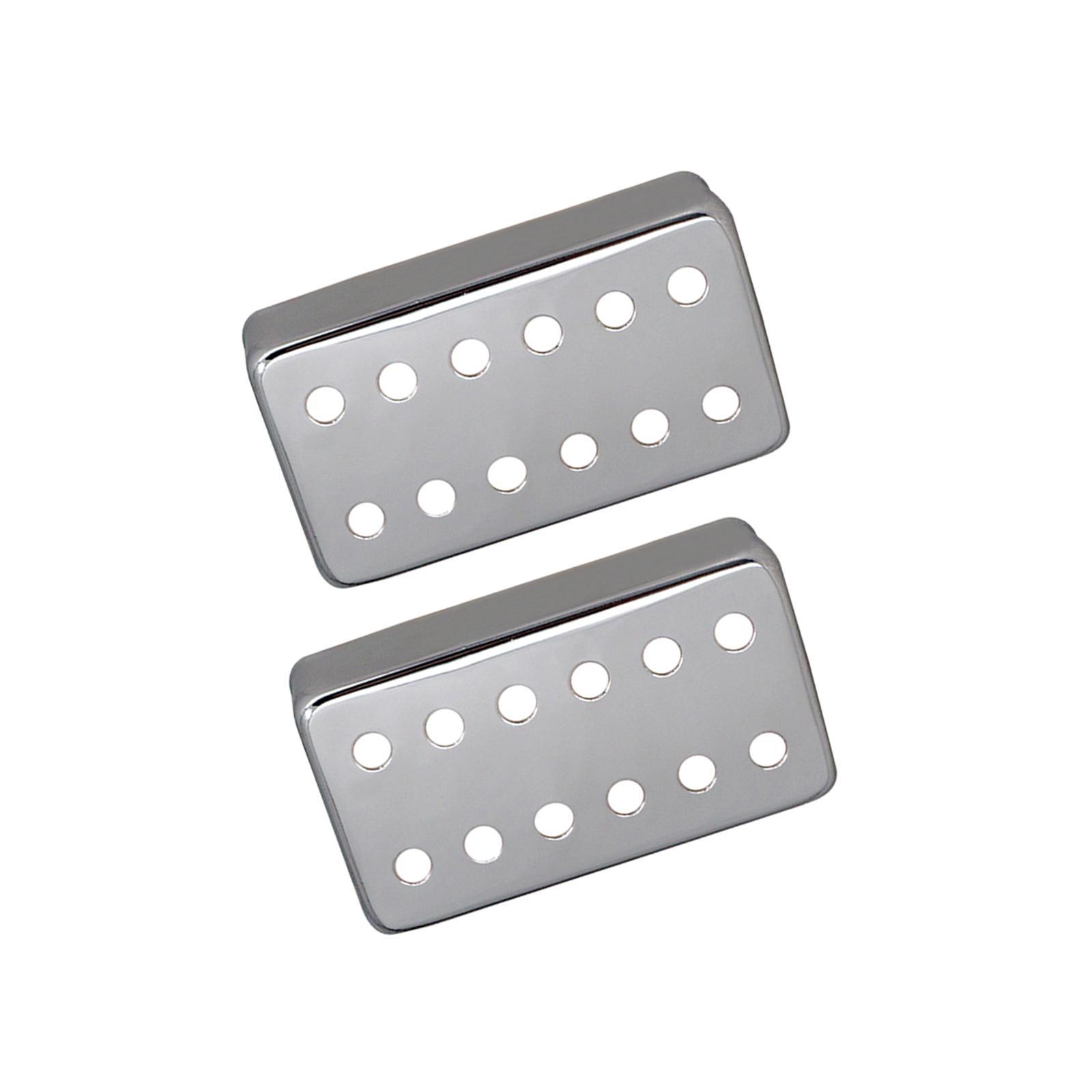 2Pcs Copper Guitar Pickup Cover for 6 Strings Electric Guitar Replacement