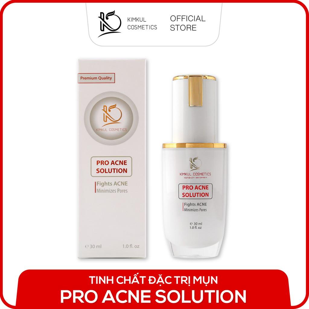 Serum ngừa mụn thâm sẹo rỗ KimKul Pro Acne Solution 30ML