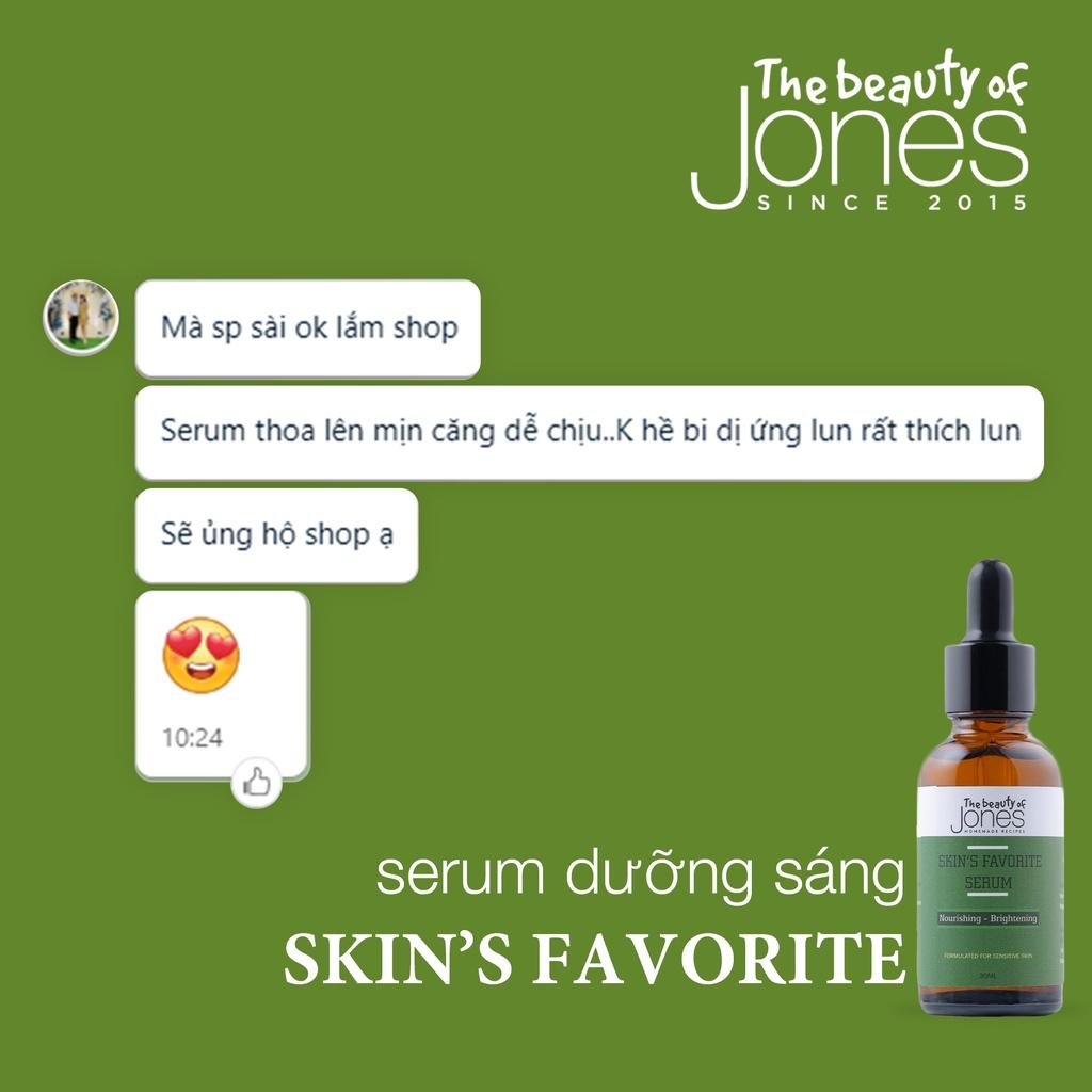 Serum tinh chất dưỡng ẩm da The Beauty of Jones 30ml