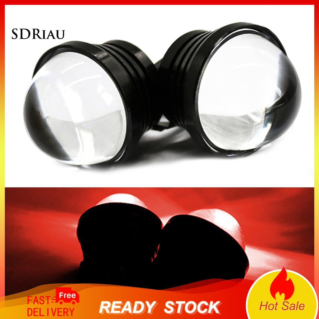 Set 2 Đèn Chiếu Sáng Ban Ngày Chống Thấm Nước Cho Xe Hơi