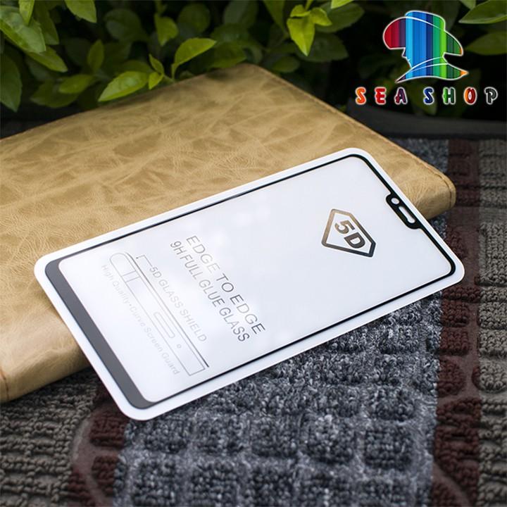 Bộ 2 kính cường lực dành cho Oppo F7 - 5D full màn hình / Kính cường lực OPPO F7 tràn màn hình