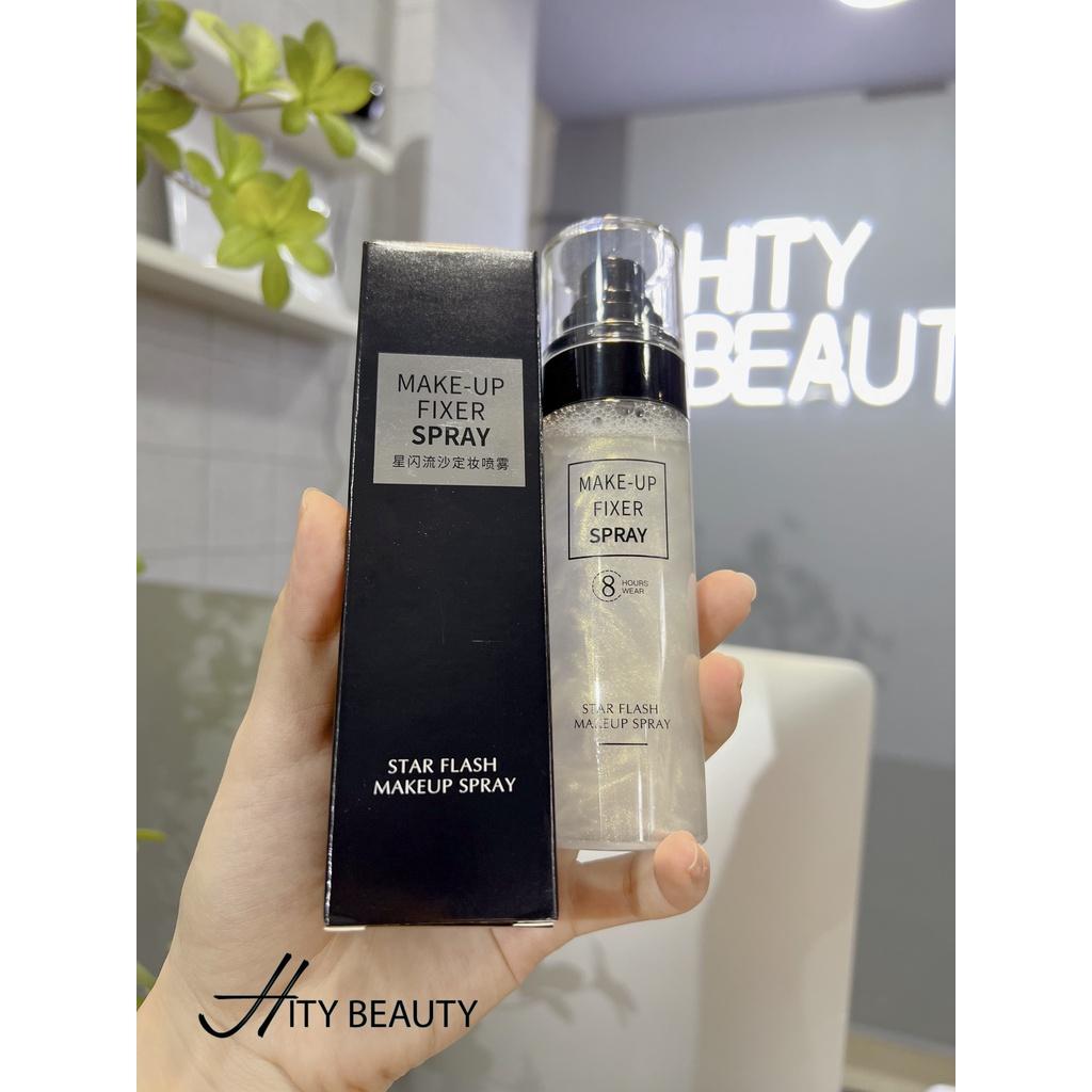 Xịt khóa nền MAKEUP FIXER SPRAY giữ chặt lớp trang điểm tự nhiên, căng bóng 100ml