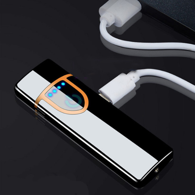 Bật lửa hộp quẹt sạc điện qua cổng USB (Giao màu ngẫu nhiên)