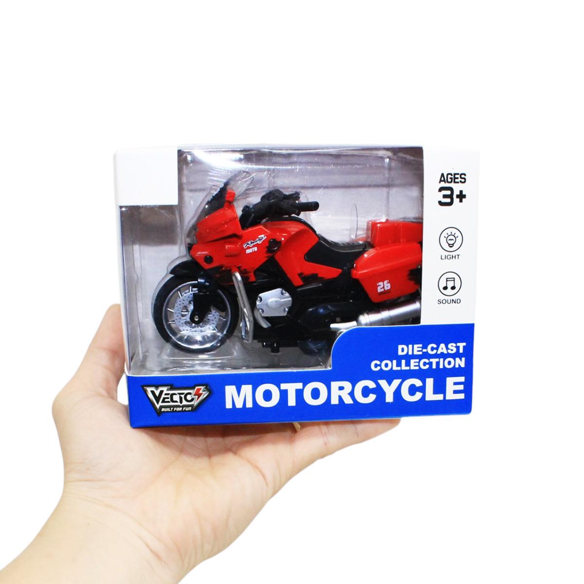 Đồ Chơi Mô Hình Xe Motor Đua Có Đèn Và Âm Thanh - Vecto VT0781B