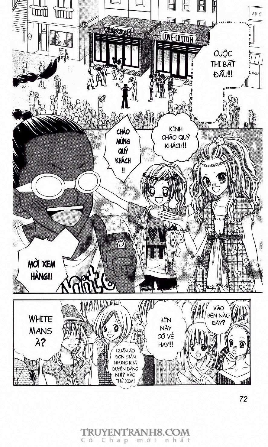 tiệm thời trang, love cotton chapter 21 13